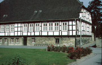 Der sogenannte Königshof am Marktplatz, Fachwerkgebäude des 16. Jahrhunderts