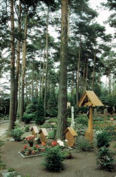 Waldfriedhof im Ortsteil Riege
