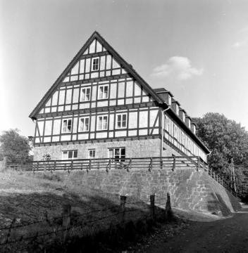 Fachwerkgebäude der 1937/38 errichteten Jugendherberge