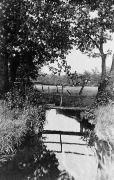 Die Emscher an der Grenze des Vestes Recklinghausen bei Ickern, um 1915?