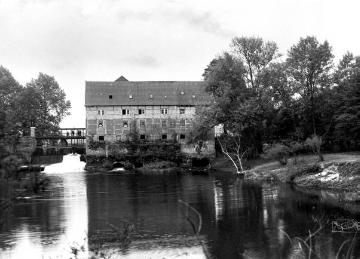 Havichhorster Mühle an der Werse, urkundlich erstmals erwähnt 1318, zugehörig zu Haus Havichhorst, Sudmühle, Ansicht um 1920?