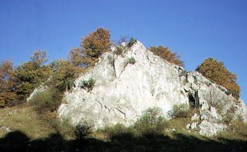 Gesteinsformation, Klippen südlich von Kallenhardt