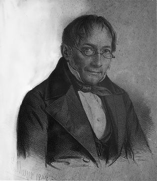 Freiherr von Schorlemer (Fotografie einer undatierten Abbildung)