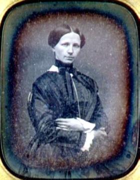 Maria Anna Hentze, geb. Morsbach (1829-1894), Daguerreotypie