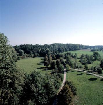 Der Emsauenpark, angelegt 1985-1988 als ökologischer Landschaftspark