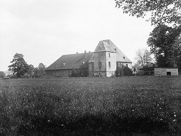 Sägewerk an der Möhne (ehemaliges Schloss Welschebeck) bei Belecke