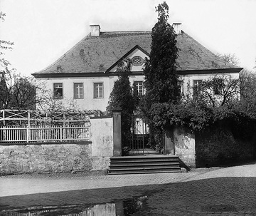 Villa der Familie Fromme im "Steingraben", Aufnahmedatum der Fotografie ca. 1913.