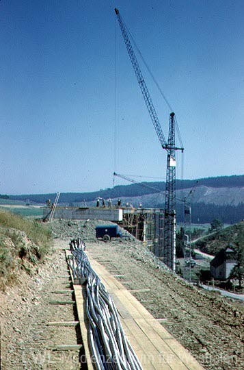 05_6328 Altkreis Olpe 1950er bis 1970er Jahre - Baumaßnahmen im Zuge der Errichtung der Biggetalsperre