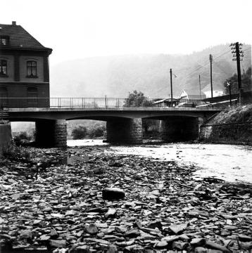 Straßenbrücke über die Volme am Bahnhof Priorei nach dem Umbau 1938 (Abschnitt der Landstraße 699)