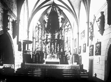 St. Peter-Kirche, ehem. Prämonstratenserinnenkloster Oelinghausen: Barocker Hochalter, geschaffen von Wilhelm Splithofen aus Balve-Volkringhausen um 1712