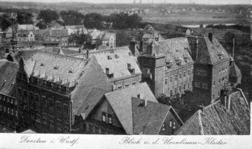 Das Ursulinen-Kloster mit Lyzeum und Mädchenpensionat (Postkarte, um 1910?)