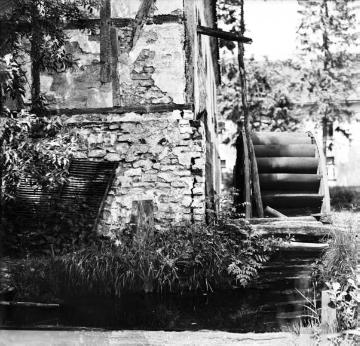 Alte Wassermühle in Klame, südliches Versetal (späteres Talsperrenareal)
