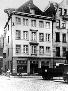 Geschäftshaus Aldendorff am Spiekerhof 1/Ecke Horsteberg