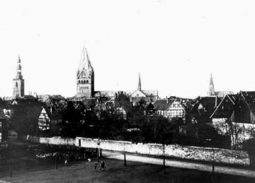 Die Hanse: Blick auf die Stadt Soest; eine der wichtigsten Binnenlandstädte der mittelalterlichen Hanse