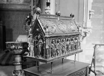 Reliquienschrein der hl. Regina (1457) in der Pfarrkirche St. Regina (Rhynern)