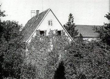 Haus Stern in der Niedergasse: 1827-1832 Wohnstätte des Dichters Ferdinand Freiligrath, Aufnahmedatum der Fotografie ca. 1913.