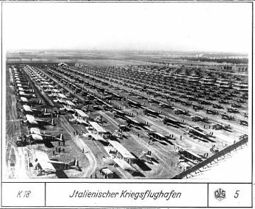 Luftschutz 1933: Italienischer Kriegsflughafen
