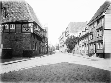 Blick in die Osthofenstraße, ca. 1913.