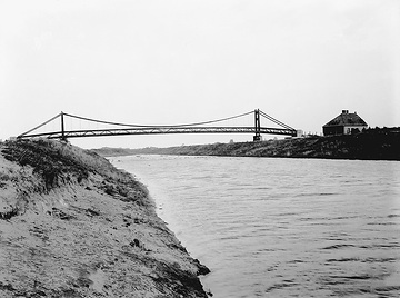 Hängebrücke über den Datteln-Hamm-Kanal