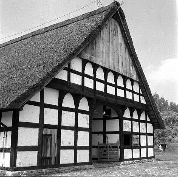 Museumshof Rahden: Hauptgebäude, Zweiständerhaus von 1689 aus Sielhorst