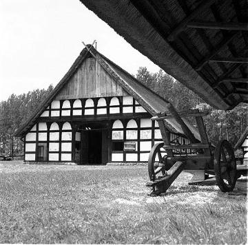 Museumshof Rahden: Hauptgebäude, Zweiständerhaus von 1689 aus Sielhorst