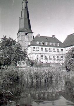 Schloss Raesfeld: Teilansicht mit Turm