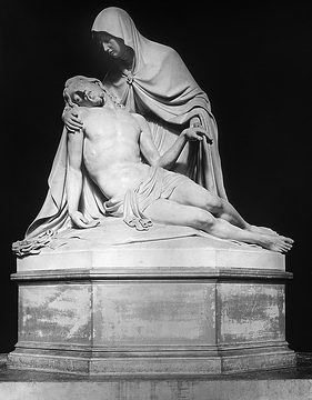 St. Paulus-Dom: Pieta von Wilhelm Achtermann (1849)
