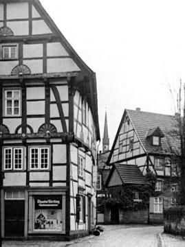 Fachwerkhäuser an der Wiesenstraße