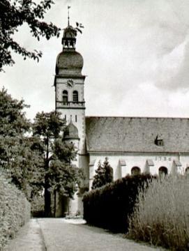 Katholische Pfarrkirche St. Vitus, erbaut 1736, Ortsteil St. Vit