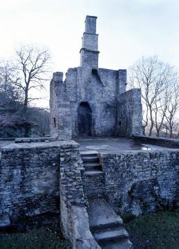 Ruine Burg Hardenstein, erbaut im 14. Jh., Zerfall seit Mitte 18. Jh.