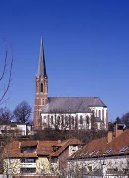 Kath. St. Marienkirche, Fröndenberg - erbaut 1893/1895, Neogotik. Auf dem Sodenkamp. 