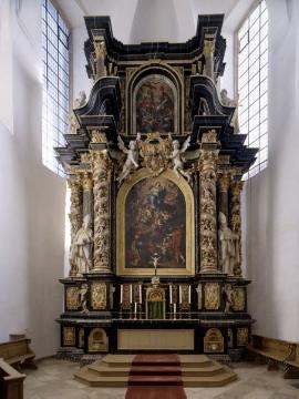 Ehemalige Dominikanerkirche St. Joseph: Barocker Schnitzalter von Heinrich Gröne, 1699