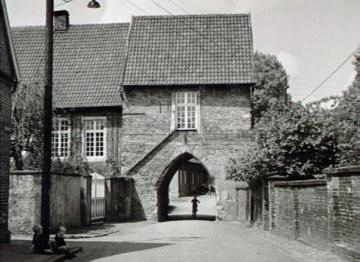 Altes Burgtor auf der Westseite des Sendenhofes (ehemaliger Burgmannshof)