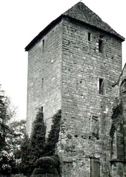 Wasserburg Haus Hameren: Turmspeicher, erbaut 1593