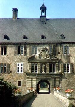Schloss Lembeck: Portal der Hauptburg von Osten