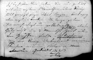 Brief von Luise, Königin von Preußen, an Heinrich F. K. Freiherrn vom Stein