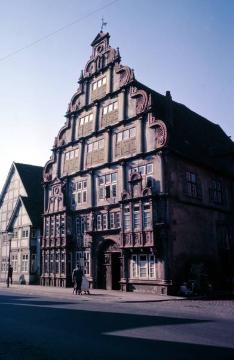 Das Hexenbürgermeisterhaus, Breite Straße, Renaissancefassade von 1571, seit 1926 Heimatmuseum