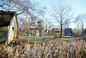 Freilichtmuseum Mühlenhof, Blick auf die Bockwindmühle