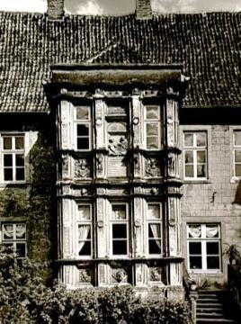 Schloss Steinfurt, Auslucht an der hofseitigen Front des Hauptgebäudes (Burgsteinfurt)