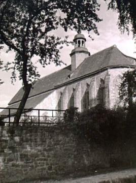 Ev. Marienkirche, erbaut Ende des 12. Jh., Klosterkirche des ehem. Franziskaner-Minoriten-Klosters (1248-1804)