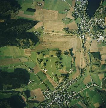 Sundern-Amecke am Südufer des Sorpesee, weiter südlich Allendorf, Landstraße L686, L687 und L842