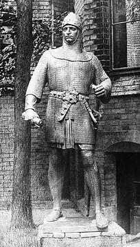 Statue des Stadtgründers Bernhard II