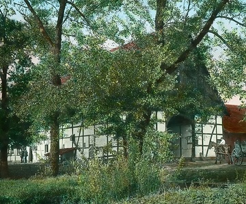 Der Weringhof mit altem Baumbestand in Frielinghausen