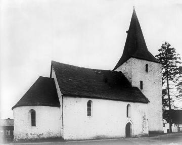 Die St. Antonius-Kirche in Heggen, abgerissen um 1900