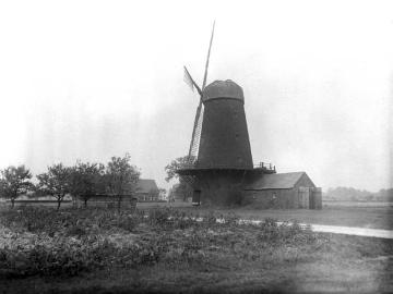 Windmühle bei Lette, die letzte ihrer Art im Kreisgebiet