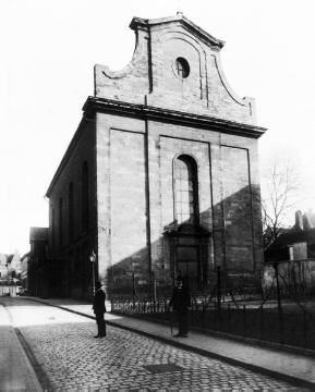 St. Ägidii-Kirche, erbaut 1724-1729 von Johann Conrad Schlaun, ehem. Kapuzinerklosterkircher, Ansicht um 1920?