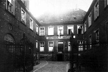 Lütke Gasse 5: Das ehemalige Kollegium Kritianum, seit 1919 als Kaufmannsheim genutzt