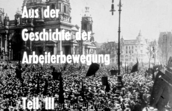 01_5257 MZA-Serie o. Nr. Arbeiterbewegung in der Weimarer Republik (Unterrichtsmaterial nach 1949)