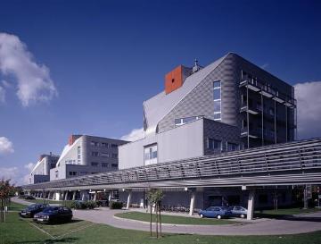 Technologiehof Münster GmbH in der Mendelstraße; Architekten: Bolles und Wilson, 1996 fertiggestellt