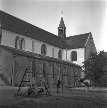 Pfarrkirche Mariae Empfängnis mit Spielpatz (Abteikirche des ehem. Zisterzienserklosters Marienfeld)